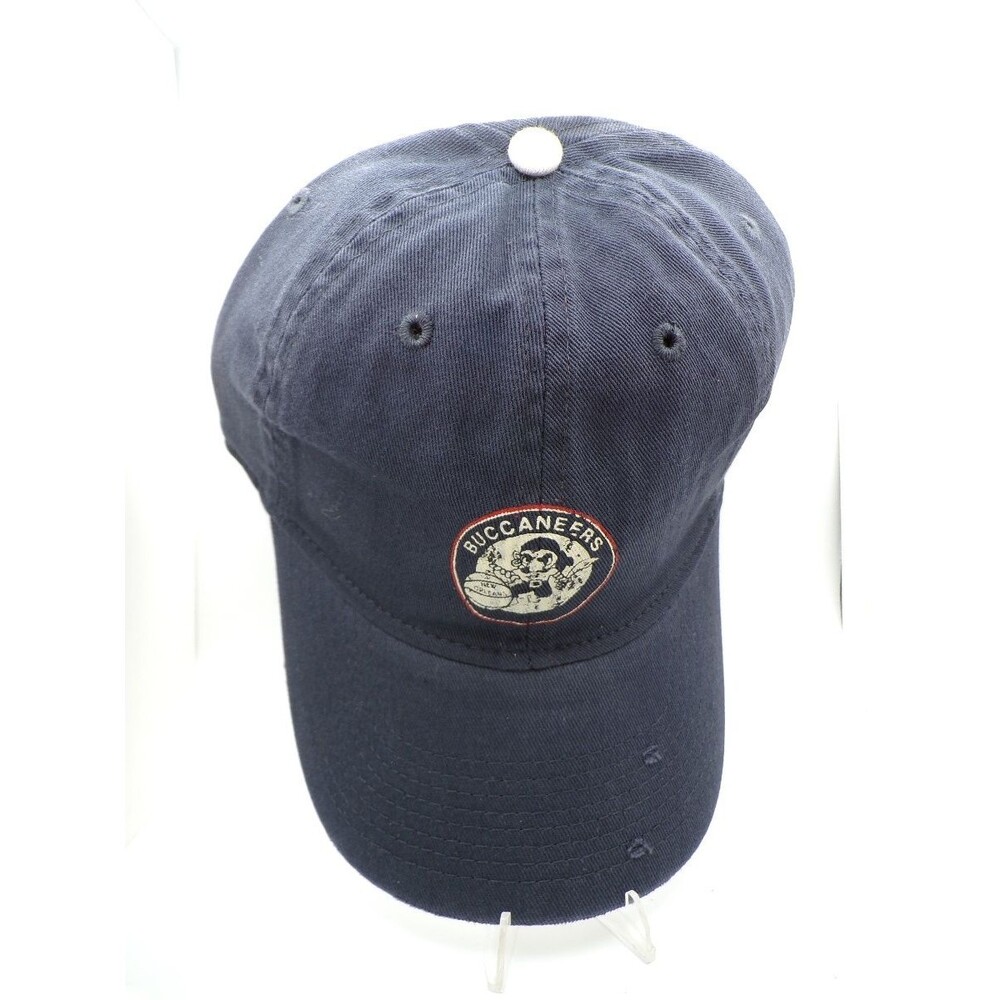 Vintage New Orleans Buccaneers Navy Baseball Cap Adjustable Cotton Twill